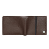 Tommy Hilfiger Renato Mens Leather Global Coin Wallet Brown