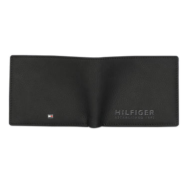 Tommy Hilfiger Rocco Mens Leather Global Coin Wallet Black