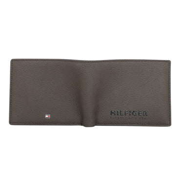 Tommy Hilfiger Rocco Mens Leather Global Coin Wallet Brown