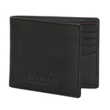 Tommy Hilfiger Rocco Mens Leather Passcase Wallet Black