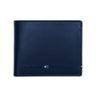 Tommy Hilfiger Cesare Mens Leather Global Coin Wallet navy