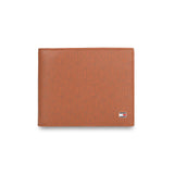 Tommy Hilfiger Stefano Mens Leather Passcase Wallet Tan