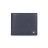 Tommy Hilfiger Stefano Mens Leather Global Coin Wallet Navy
