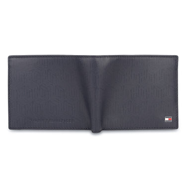 Tommy Hilfiger Stefano Mens Leather Global Coin Wallet Navy