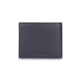 Tommy Hilfiger Stefano Mens Leather Passcase Wallet Navy