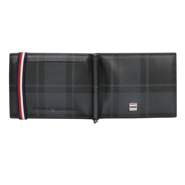 Tommy Hilfiger Weimar Mens Leather Money Clip Black