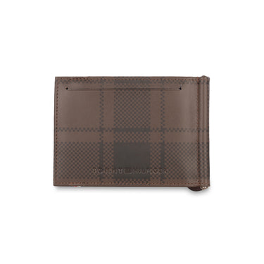 Tommy Hilfiger Weimar Mens Leather Money Clip Brown