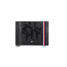 Tommy Hilfiger Reich Mens Leather Money Clip Wallet Black