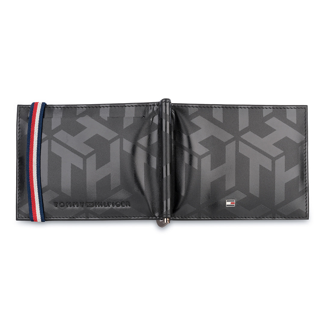 Tommy Hilfiger Reich Men s Leather Money Clip Wallet BAGLINE