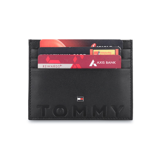 Tommy Hilfiger Alsace Mens Leather Money Clip Wallet