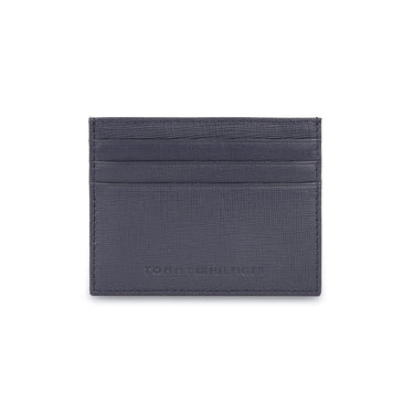Tommy Hilfiger Willhelm Mens Leather Card Holder Navy