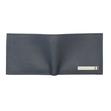 Tommy Hilfiger Marc Mens Leather Passcase Wallet Navy