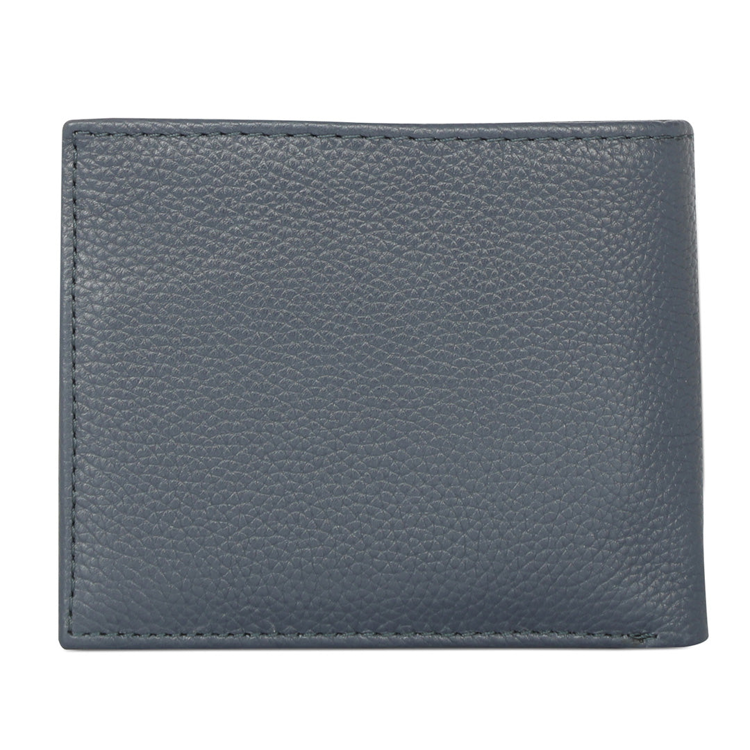 Tommy Hilfiger Nixon Mens Leather Multicard Coin Wallet Navy