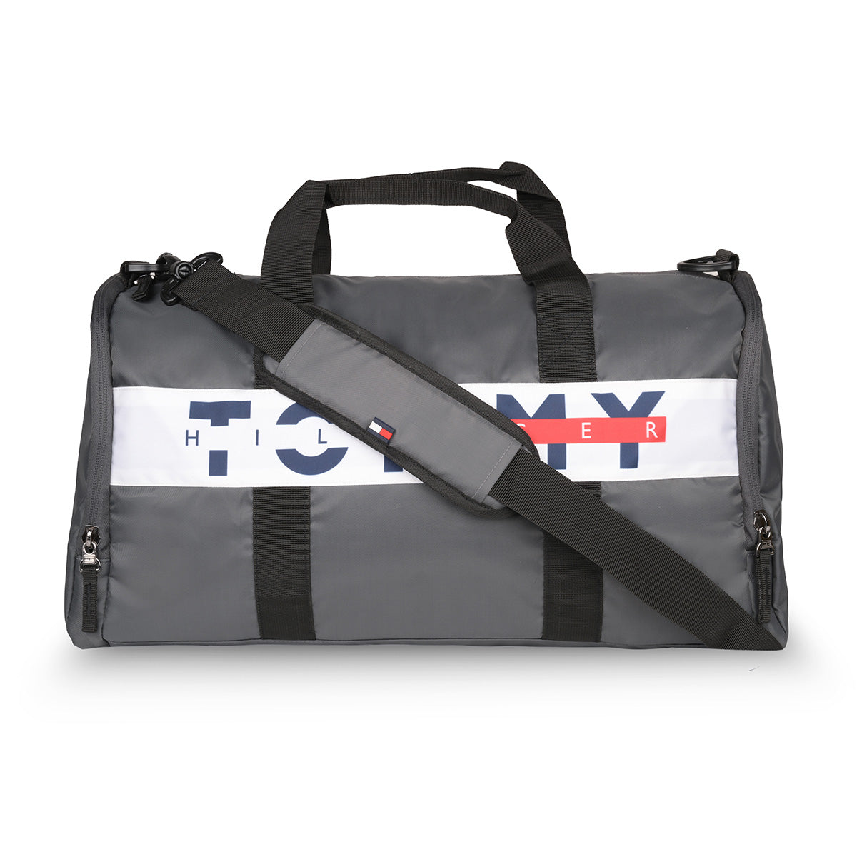 Tommy Hilfiger Callan Unisex Polyester Gym Bag gray