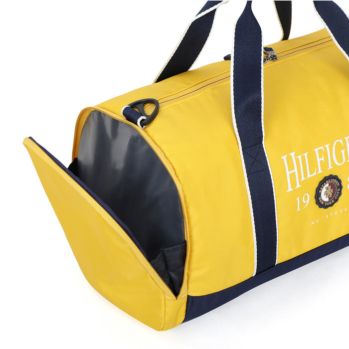 Tommy Hilfiger Demarcus Unisex Polyester Gym Bag Yellow