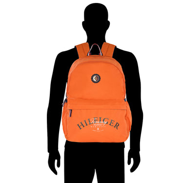 Tommy Hilfiger Nautical Unisex Polyester Backpack Orange