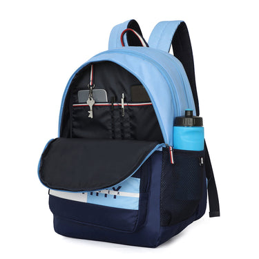 Tommy Hilfiger Valentin Unisex Polyester Laptop Backpack Blue