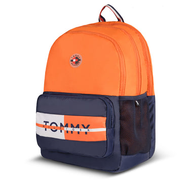 Tommy Hilfiger Valentin Unisex Polyester Laptop Backpack Orange