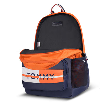Tommy Hilfiger Valentin Unisex Polyester Laptop Backpack Orange