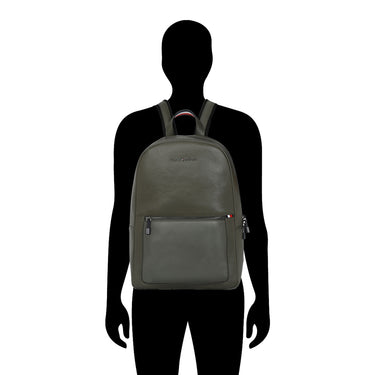 backpack laptop hilfinger Tommy Hilfiger Premium Leather Line Rochester Laptop Backpack – BAGLINE