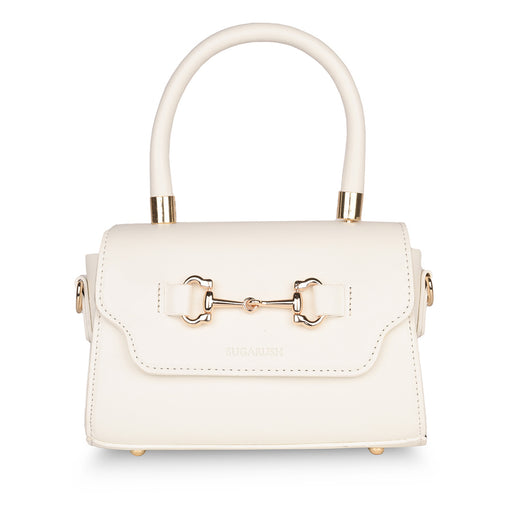 Sugarush Fleur Womens Sling White
