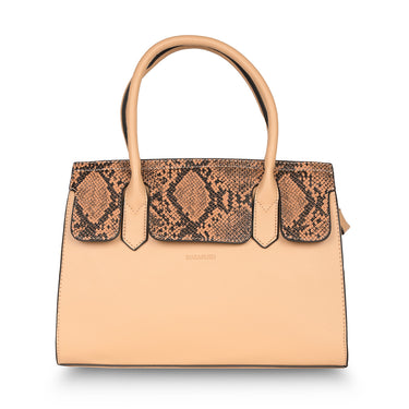 Sugarush Jolene Womens Satchel Beige