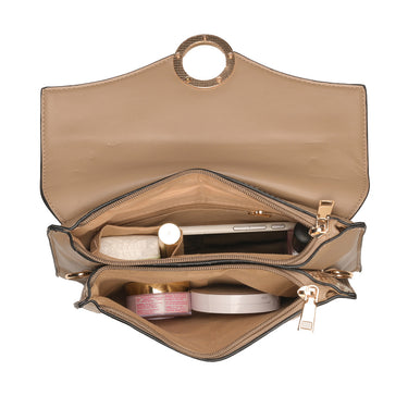 Sugarush Kimble Womens Clutch Beige