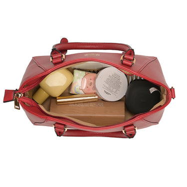 Sugarush Melisa Womens Satchel Red