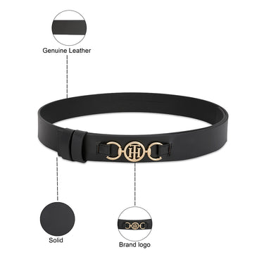 Tommy Hilfiger Small Leather Goods Kushina Women's Non Reversible  Belt Balck