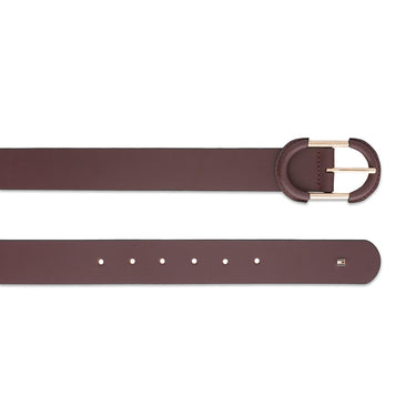 Tommy Hilfiger Small Leather Goods Shizune Women's Non Reversible  Belt wine