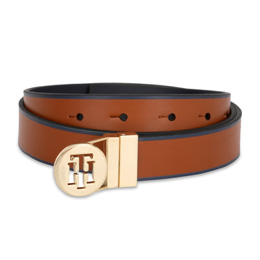 Tommy Hilfiger Aera Women's Reversible Belt Tan
