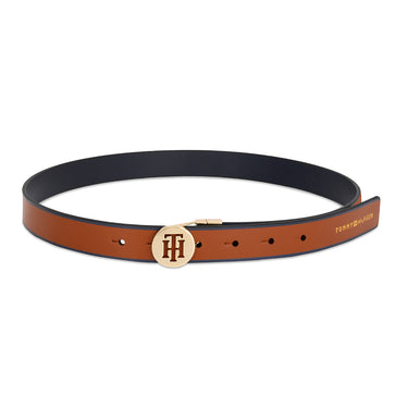 Tommy Hilfiger Aera Women's Reversible  Belt Tan