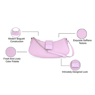 United Colors of Benetton Conan Baguette lavender