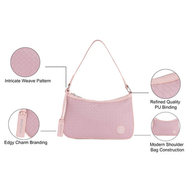 United Colors of Benetton Lia Satchel pala lilac