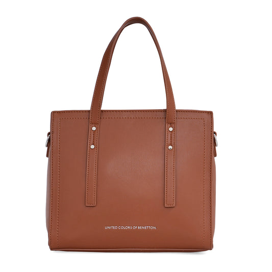 United Colors of Benetton Cleara Mini Satchel Brown