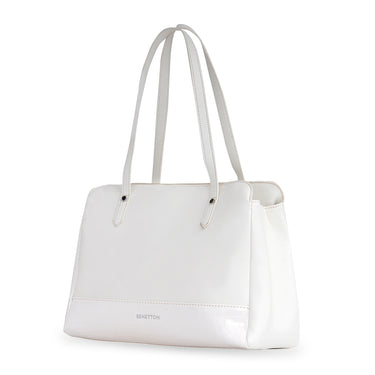United Colors of Benetton Alina Satchel White