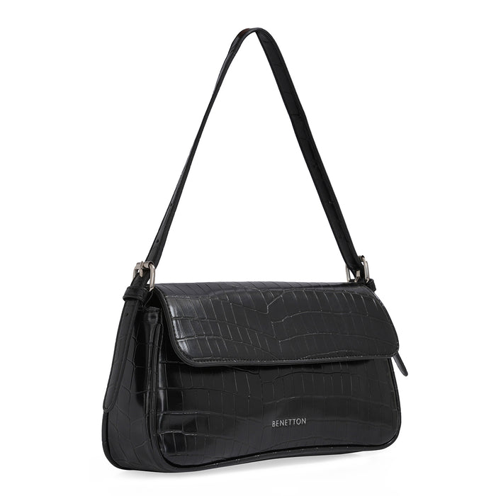 United Colors of Benetton Alainia Baguette Black