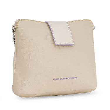United Colors of Benetton Tessa Hobo Ivory