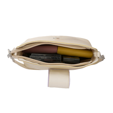 United Colors of Benetton Tessa Hobo Ivory