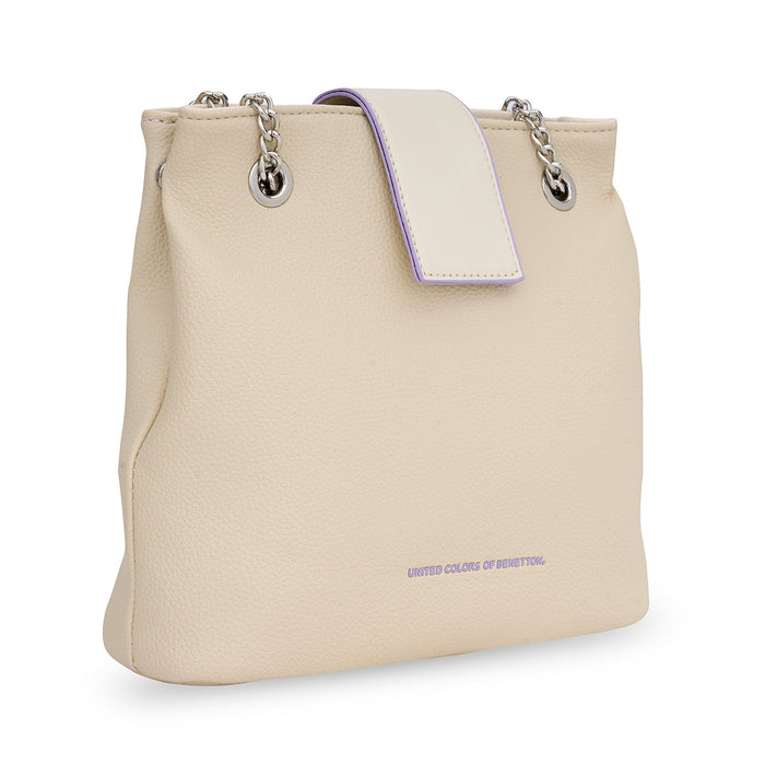 United Colors of Benetton Danna Hobo Ivory