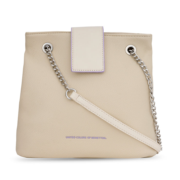 United Colors of Benetton Danna Hobo Ivory