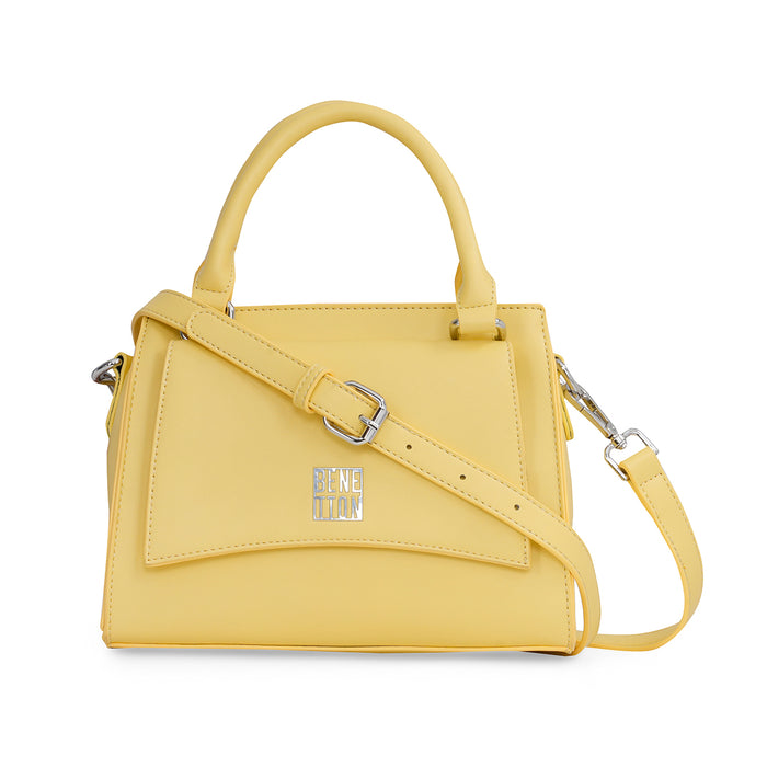 United Colors of Benetton Amora Mini Satchel yellow