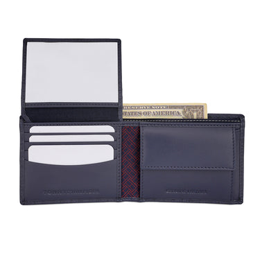 Tommy Hilfiger Hilbert Multicard Coin Wallet Navy