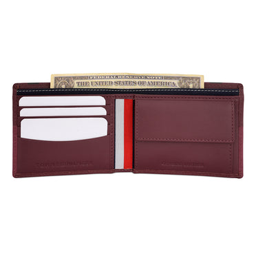 Tommy Hilfiger Maribel Global Coin Wallet Wine