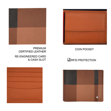 Tommy Hilfiger Maribel Global Coin Wallet Tan