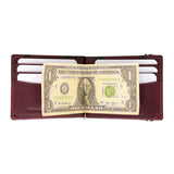 Tommy Hilfiger Small Leather Goods Newburg Money Clip Wine