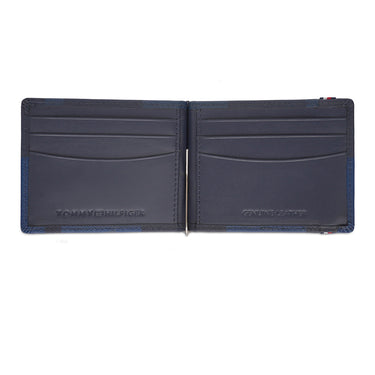 Tommy Hilfiger Small Leather Goods Newburg Money Clip Navy