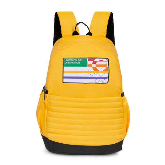 United Colors of Benetton Zac Back to School Backpack yellow