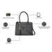 Sugarush Amina Women's Satchel Black